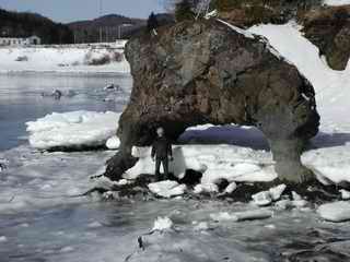 Ice and tides created the Arch Rock